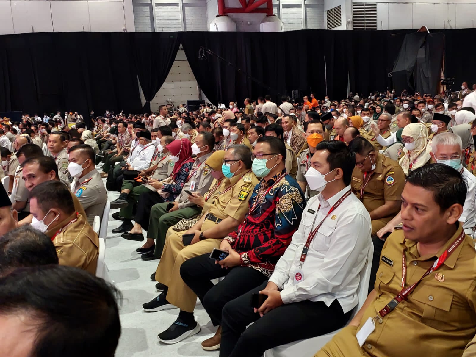 Sekda Serap Materi Rakornas Soal Penanggulangan Bencana